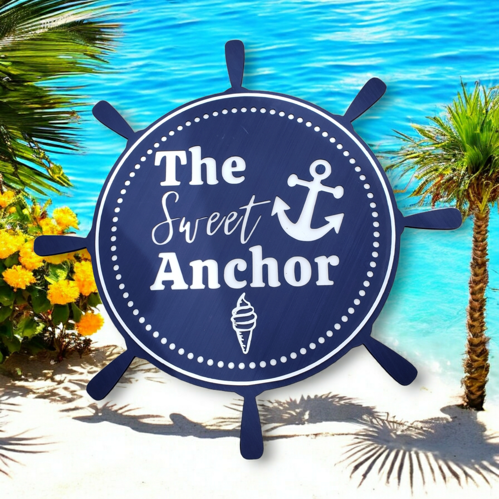 The Sweet Anchor business signs